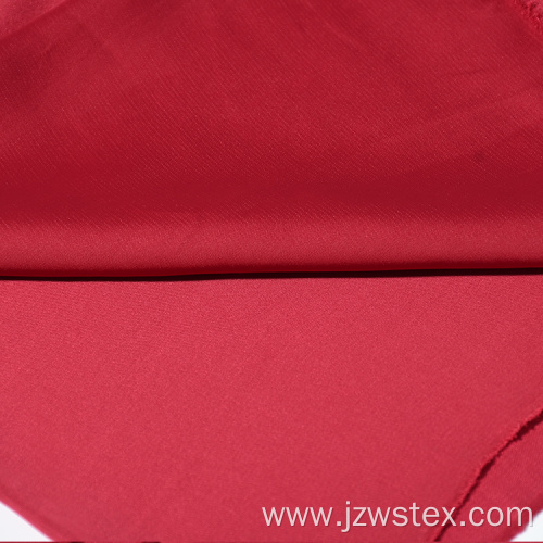 Semi-recycled glossy fabrics satin chiffon clothes fabric